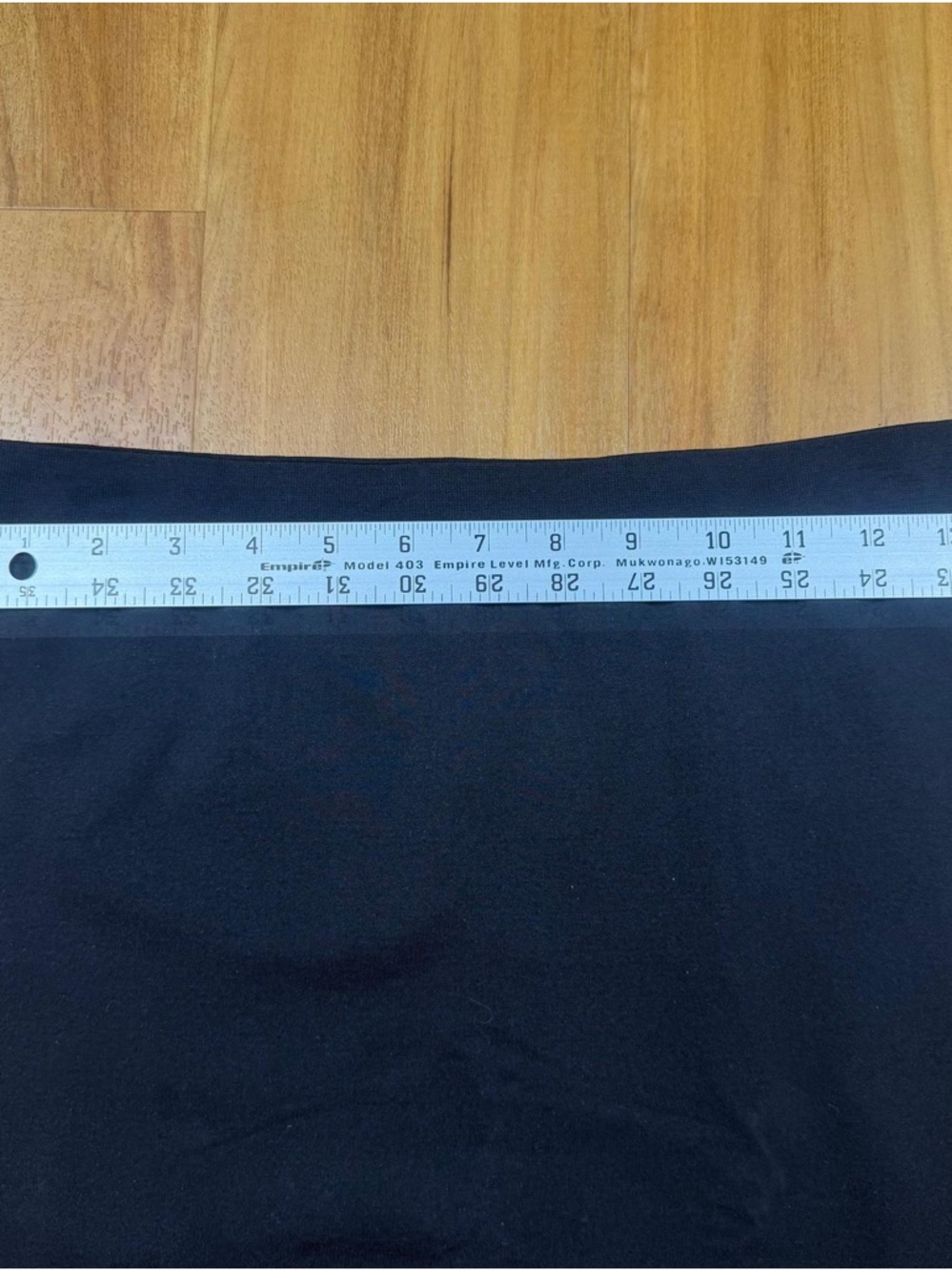 Isabel‎ Maternity Black Leggings L XL Stretch High Waist Pregnancy Soft Fit - Picture 6 of 8